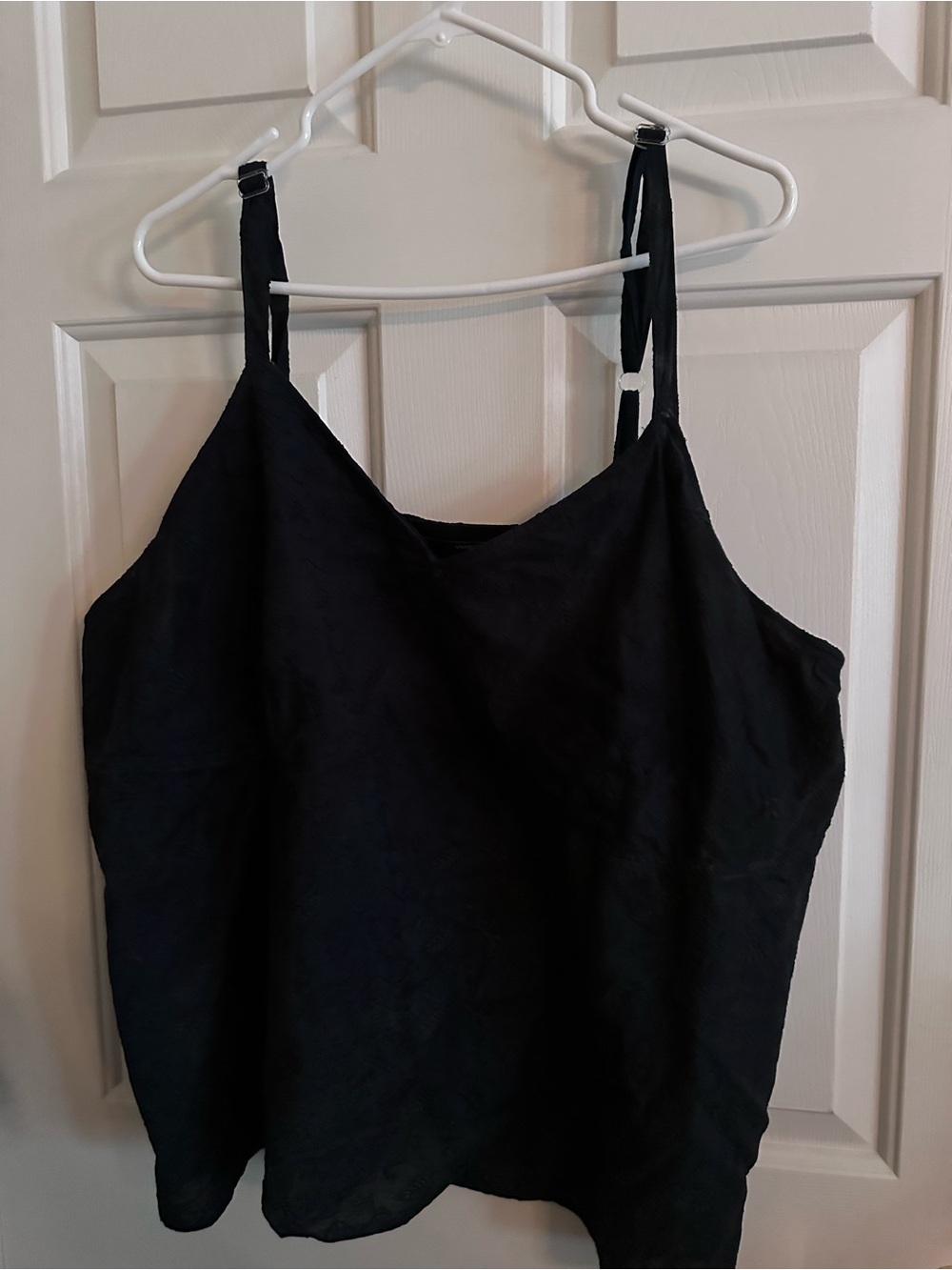 Venezia Black Adjustable-Strap Camisole